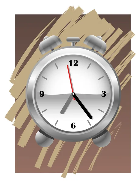 Clock alarm — Stock Vector