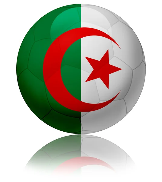 Algeria palla bandiera — Foto Stock