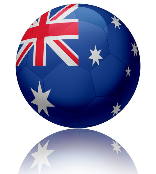 Australia flag ball
