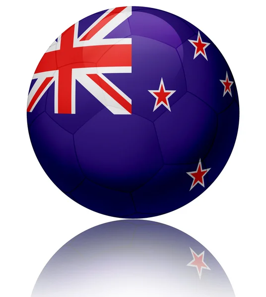 ニュージーランドの旗のボール — ストック写真