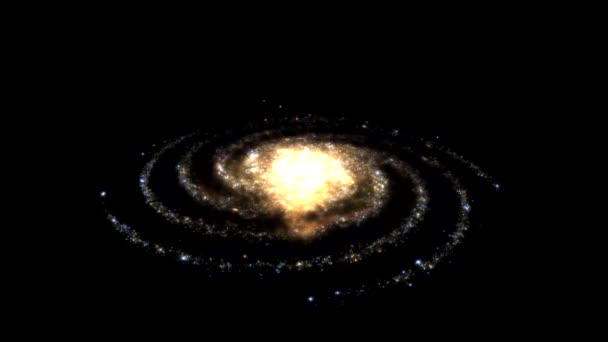 Galáxia — Vídeo de Stock