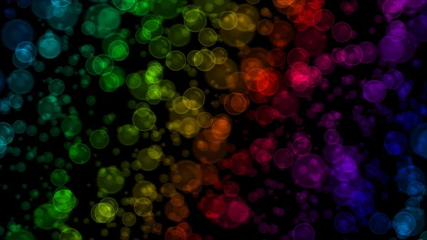Bolhas de arco-íris — Fotografia de Stock
