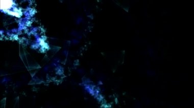 soyut piramit daireler - loop mavi döndürme