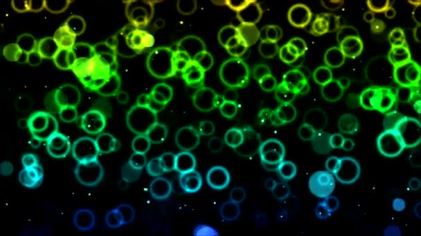 Cercle abstrait Animation de fond - Boucle 