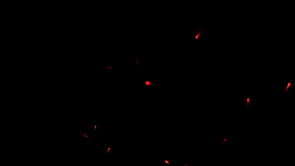 Explosion de particules abstraites 
