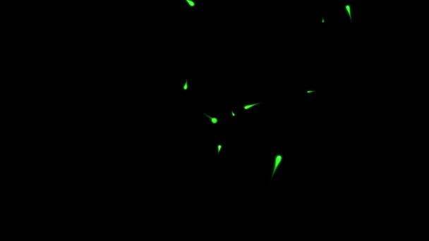 抽象パーティクル爆発 — ストック動画