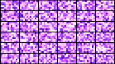 duvar piksel ışıkları - loop