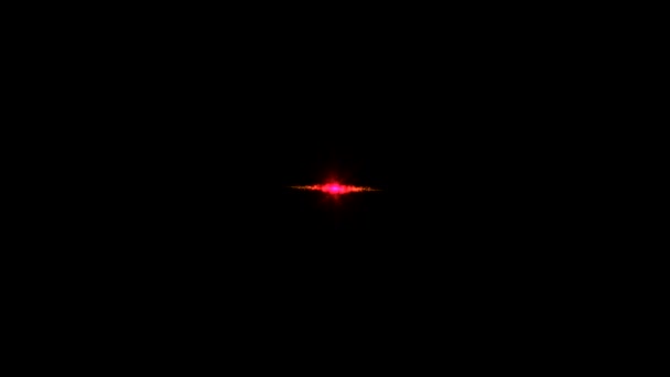 Animation abstraite de la lumière particulaire 