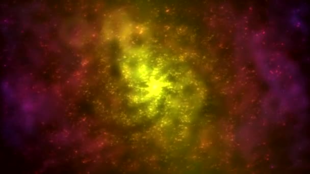 粒子のスパイラル - ループ — ストック動画