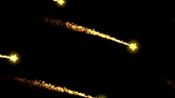 Animation De Létoile Filante Boucle