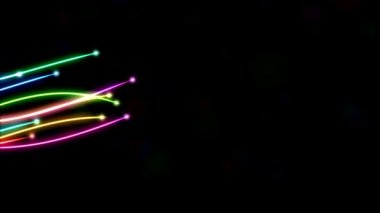 Rainbow çizgileri animasyon