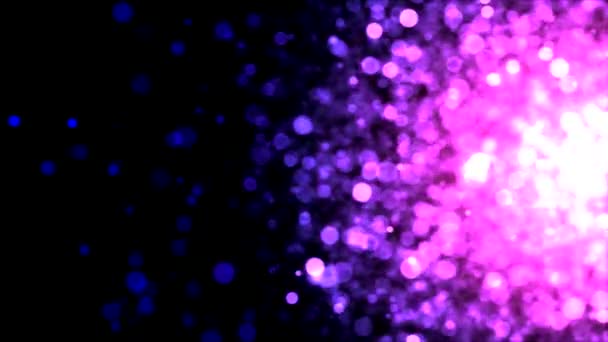 Fond de particule coloré - Boucle Violet 