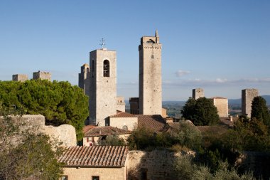 San Gimignano 'daki kuleler