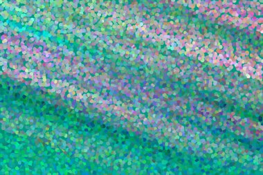 Gradyan pembe ve turkuaz noktalama resmi