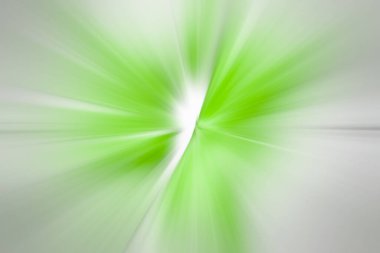 Gri renkli yeşil ışık patlaması.