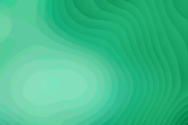 非対称緑色の層状化円 — ストック写真