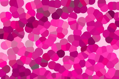 Büyük parlak pembe noktalar