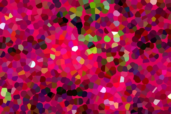 Abstract Chaotic Vibrant Magenta Green Pointillism — Stock Photo, Image