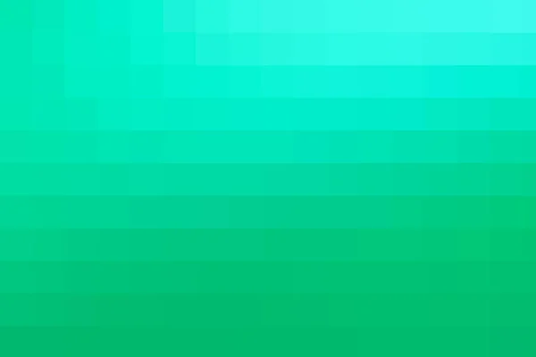 Sukzessive Grüne Und Aquamarine Pixelquadrate — Stockfoto