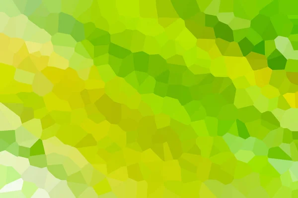 Textured Green Yellow Mosaic — Stock Photo, Image