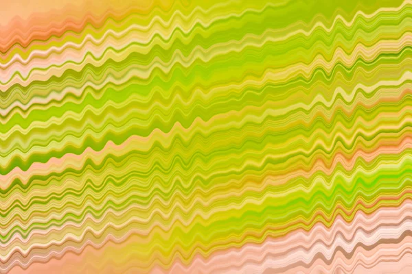 Μετακίνηση Μέχρι Ζωντανά Πράσινα Και Πορτοκαλί Ψηφιακά Κύματα — Φωτογραφία Αρχείου