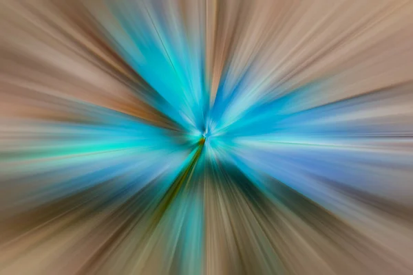 Bright azure blue and brown motion blur — Stock Photo, Image