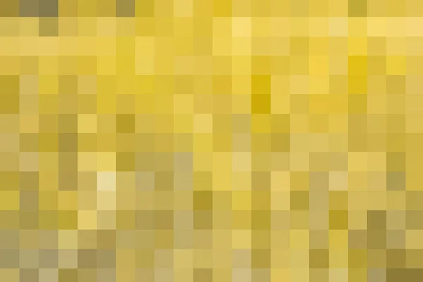 淡黄色と暗黄色のピクセル階調 — ストック写真