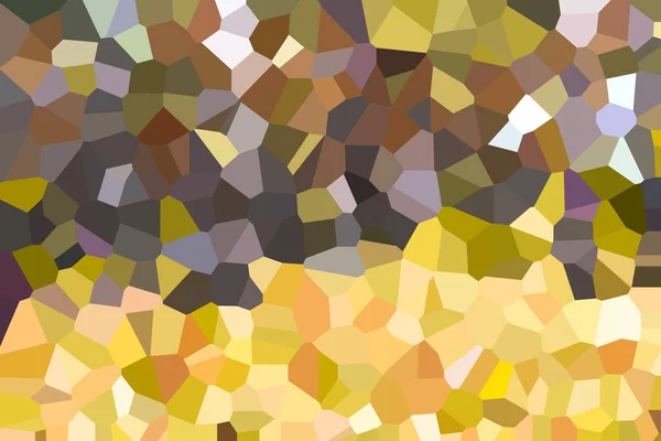 Mix Mosaico Marrone Grigio Giallo — Foto Stock