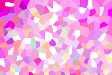 Çeşitli kristal mozaik arkaplan