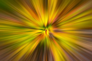 Destansı yoğun renkli hareket bulanıklığı