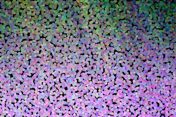 Pointillism Background Dark Green Top Violet Center Bottom — 图库照片