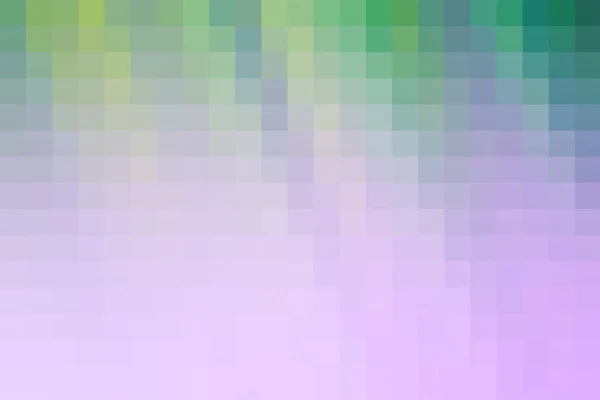 Fading Gradual Green Lilac Pixel Backdrop — Fotografia de Stock