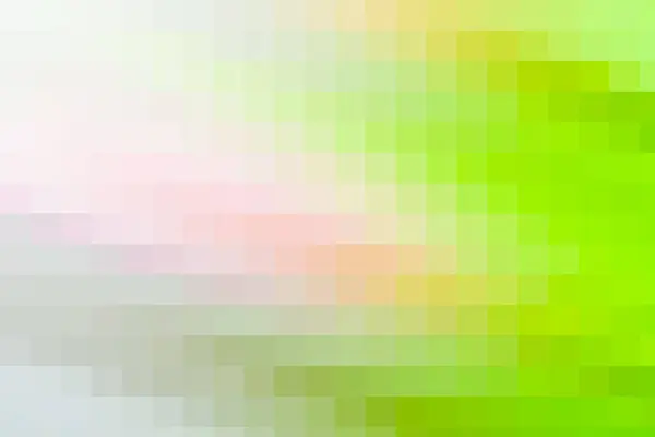 Gradiente Brilhante Pixels Branco Rosa Verde — Fotografia de Stock