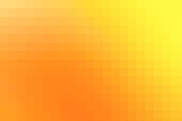 黄色とオレンジのトーンで幾何学的抽象化 — ストック写真