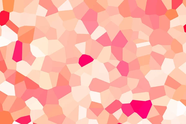 Gemischtes Pastellbeige Rosa Und Rotes Mosaik — Stockfoto