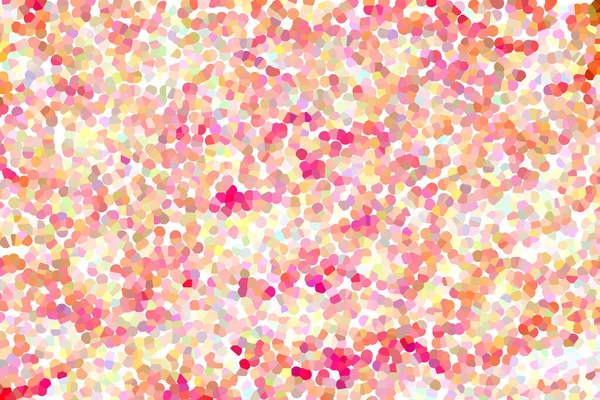 放射ピンク 赤とオレンジの小さな斑点 — ストック写真