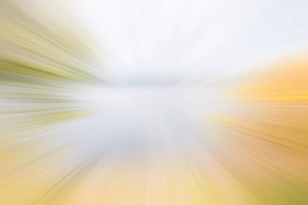Linear Motion Blur Natural Yellow Light Blue Sky Colours — Stock Photo, Image