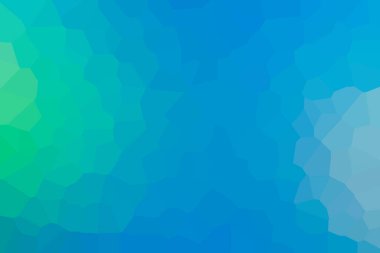 Pürüzsüz okyanus camları mavi ve yeşil renklerde.