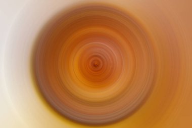 Sol tarafı açık kahverengi ve turuncu kıvrımlı