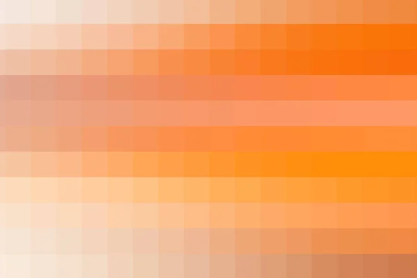 Vit och orange mjukt blandad kvadratisk mosaik — Stockfoto