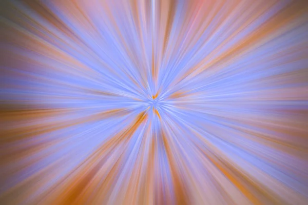 Epikus gyorsulás világoskék és narancssárga sugárral és matricával — Stock Fotó