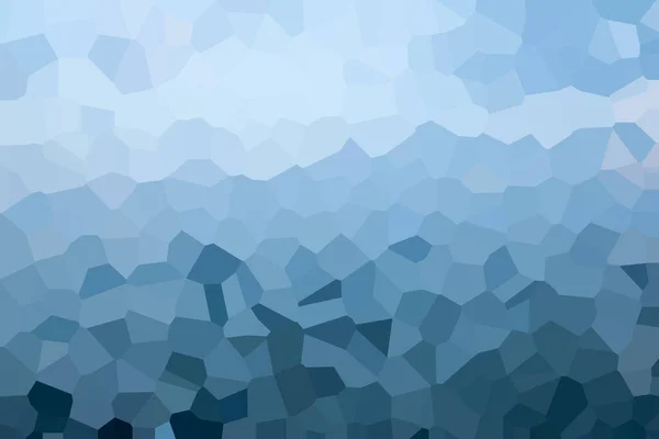 Cristallizzato superficie di vetro blu chiaro e scuro — Foto Stock