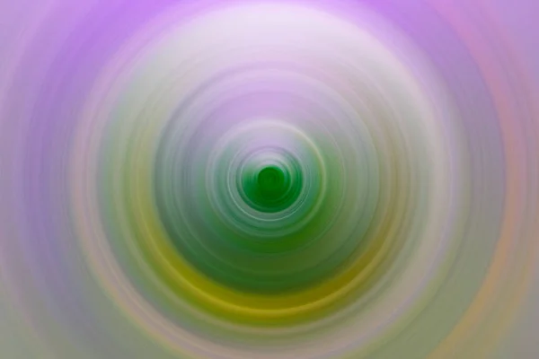 Luci circolari blu nei toni del verde, giallo e viola — Foto Stock