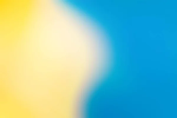 Κορεσμένη Θολή Κλίση Κάθετα Διαχωρισμένη Κίτρινο Και Μπλε — Φωτογραφία Αρχείου