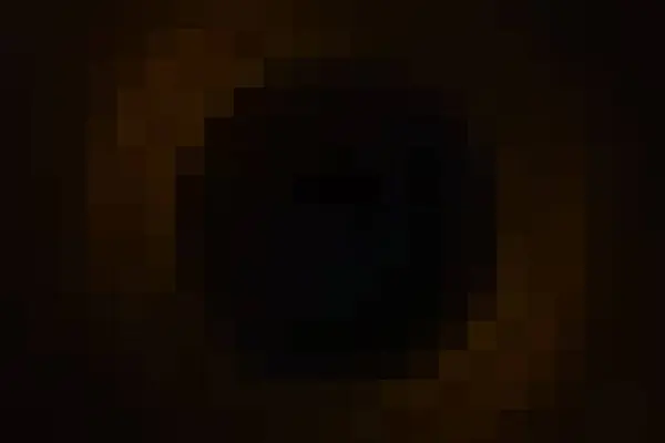 Pixel Abstração Forma Circular Com Espaço Preto Centro — Fotografia de Stock