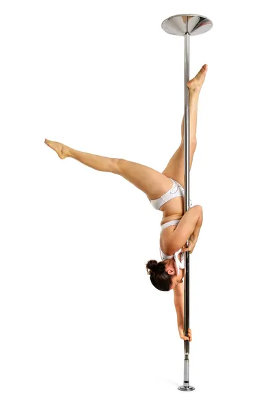 Pole dancer — Stock Photo, Image