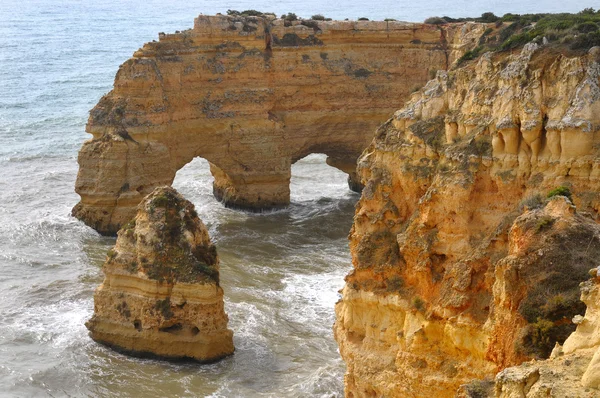 Marinha Beach in Algarve — Stock Photo, Image