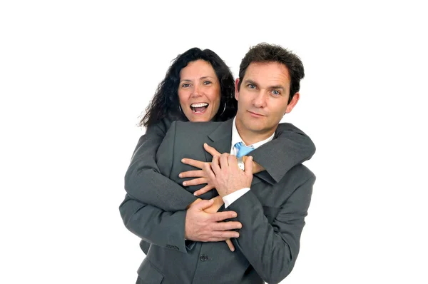 Business couple — Stock Photo, Image