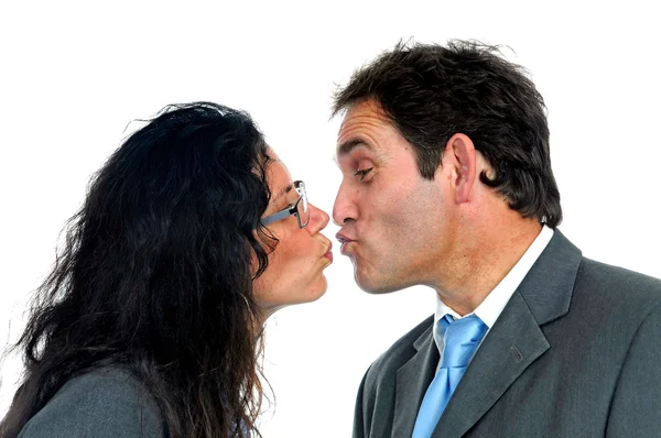 Casal de negócios — Fotografia de Stock