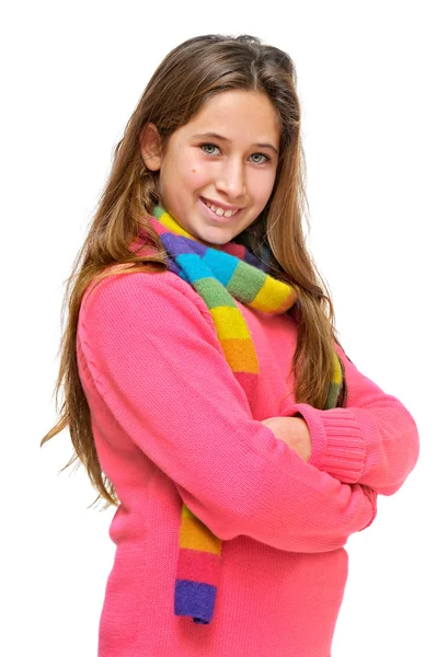 Beautiful young girl — Stock Photo, Image